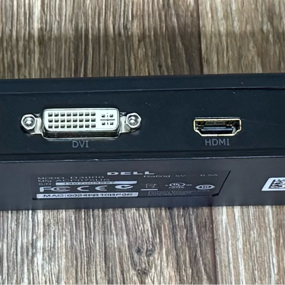 Dell D3000 SuperSpeed USB 3.0 Docking Station